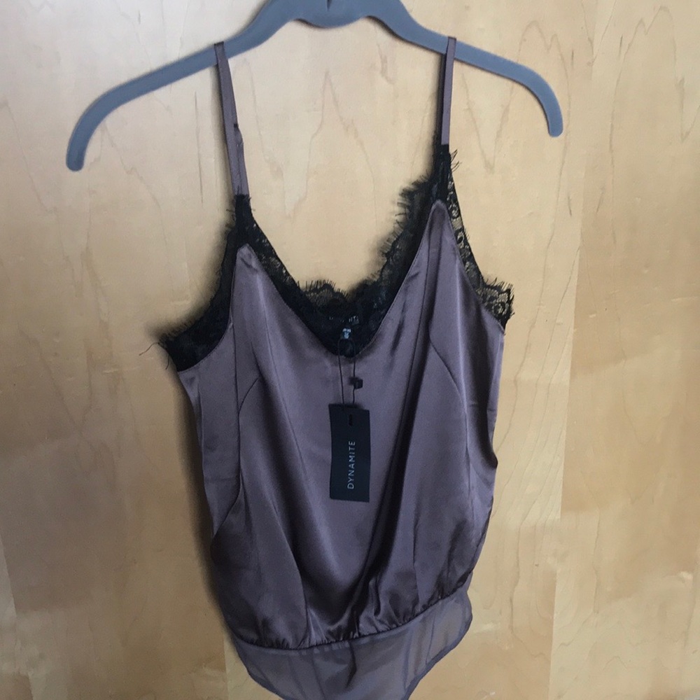 Lacey tank bodysuit